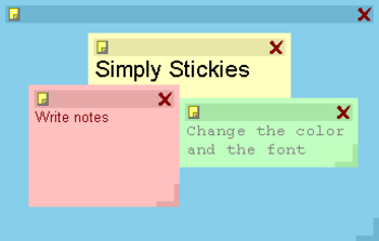 Simply Stickies screenshot