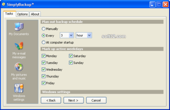 SimplyBackup screenshot 2