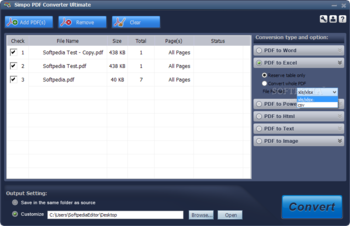 Simpo PDF Converter Ultimate screenshot 2