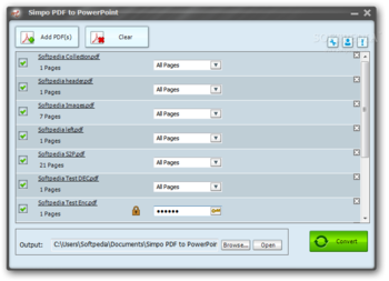 Simpo PDF to PowerPoint screenshot