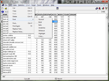Simstat screenshot 4