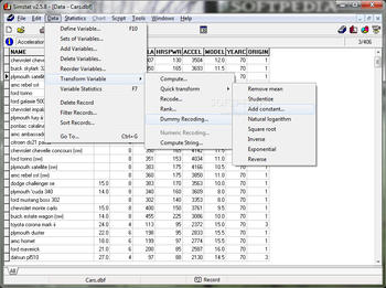 Simstat screenshot 5
