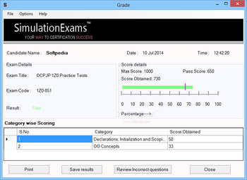 Simulation Exams for OCPJP screenshot 6