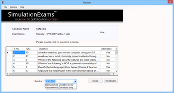 Simulation Exams for Security+ - SY0-301 screenshot 5