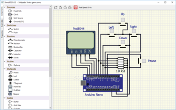 SimulIDE screenshot