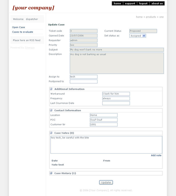 Sinergia Help Desk screenshot 2