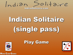 Single Pass Indian Solitaire screenshot 2