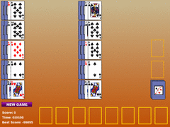 Single Pass Indian Solitaire screenshot 3