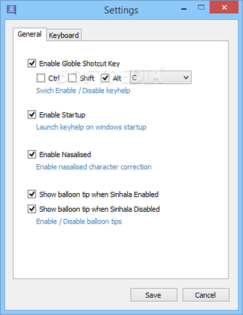 Sinhala KeyHelp screenshot 4