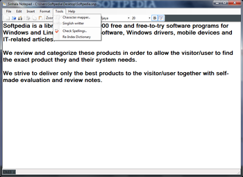 Sinhala Notepad screenshot 4