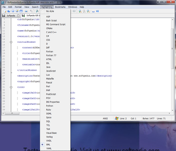 Sintegrial Text Editor screenshot 3