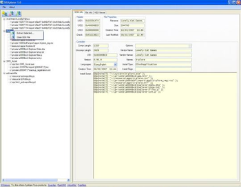 SISXplorer screenshot