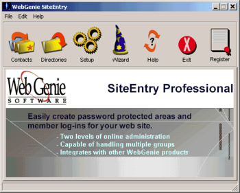 Site Entry Professional screenshot 2