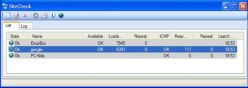 SiteCheck screenshot
