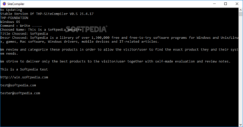 SiteCompiler screenshot 1