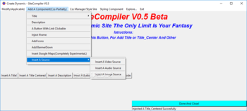 SiteCompiler screenshot 11