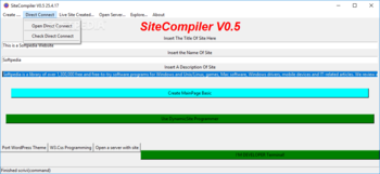 SiteCompiler screenshot 3