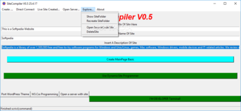 SiteCompiler screenshot 6