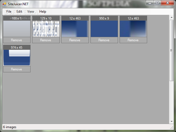 SiteJuicer.NET screenshot