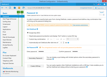 SiteKiosk screenshot