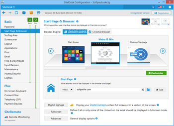 SiteKiosk screenshot 2