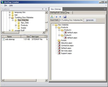 SiteMap Creator screenshot