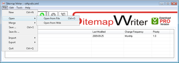 Sitemap Writer screenshot 4