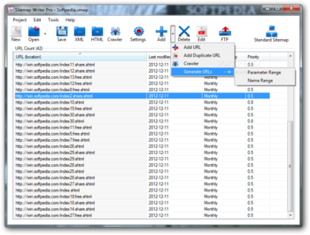 Sitemap Writer Pro screenshot 4