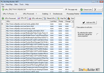 SiteMapBuilder.NET screenshot