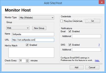 SiteMonitor Enterprise screenshot 2