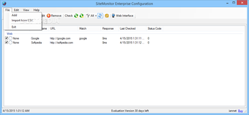 SiteMonitor Enterprise screenshot 3