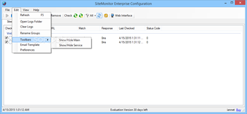SiteMonitor Enterprise screenshot 4