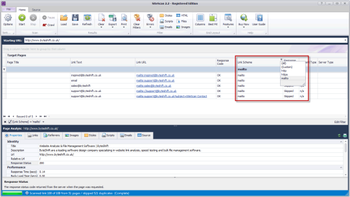 SiteScan Broken Link Checker screenshot