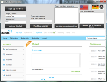 SiteTalk screenshot