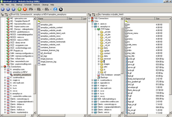 SiteVault - MySQL Backup Software screenshot