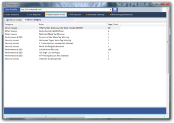 SiteXposure screenshot 4