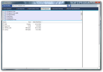 SiteXposure screenshot 5