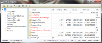 SizeOnDisk screenshot
