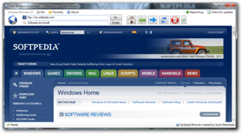 SjoSpeed Browser screenshot 2