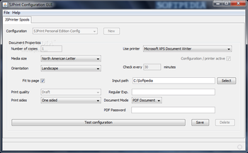 SJPrint Standard Edition screenshot