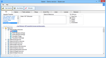 Skater .NET Obfuscator screenshot