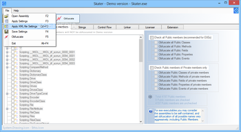 Skater .NET Obfuscator screenshot 3