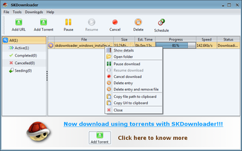 SKDownloader screenshot 2