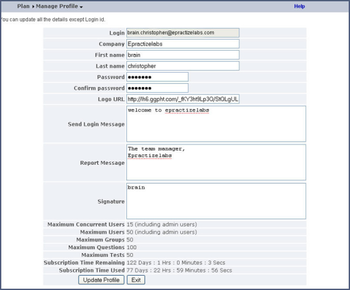 Skill Evaluation Lab Corporate Edition screenshot 2