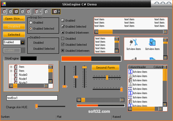 SkinEngine screenshot
