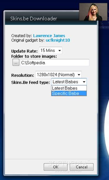 Skins.Be Babe Downloader Slideshow screenshot 2