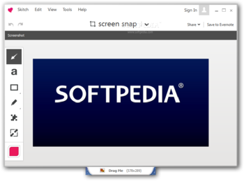 Skitch screenshot