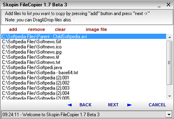 Skopin FileCopier screenshot 3