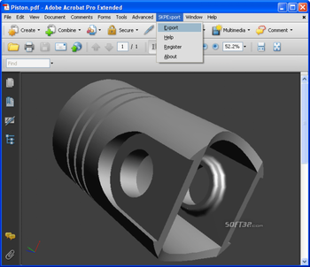 SKP Export for Acrobat screenshot 2