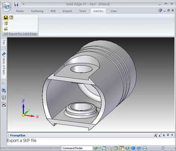 SKP Export for Solid Edge screenshot 3